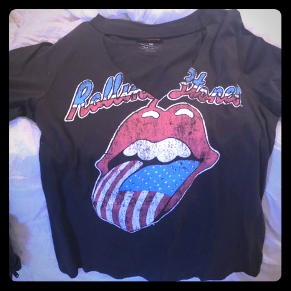 ISO Rolling Stones Choker Tee